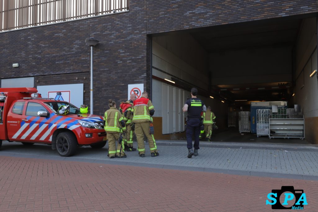 Ontruiming Hoogvliet supermarkt na lekkage Berkel en Rodenrijs