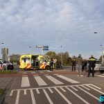 Fietster gewond na aanrijding rotonde Oostmeerlaan Berkel en Rodenrijs