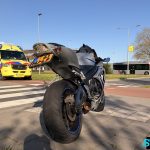 Motorrijder gewond na eenzijdig ongeval Boterdorpseweg in Bergschenhoek
