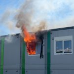 Man aangehouden op verdenking van brandstichting in AZC in Bergschenhoek